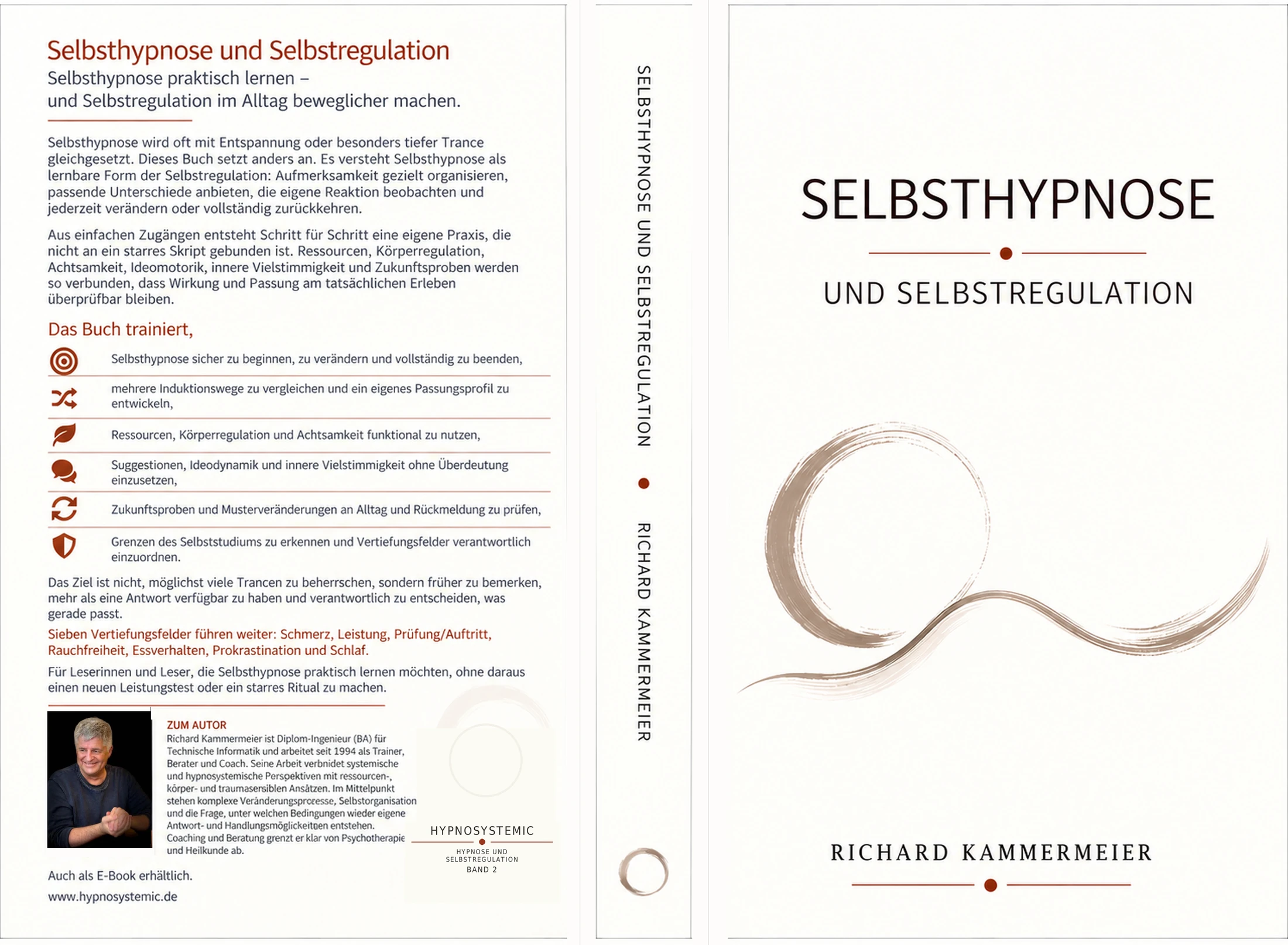 Selbsthypnose und Selbstregulation – vollständiger Buchumschlag