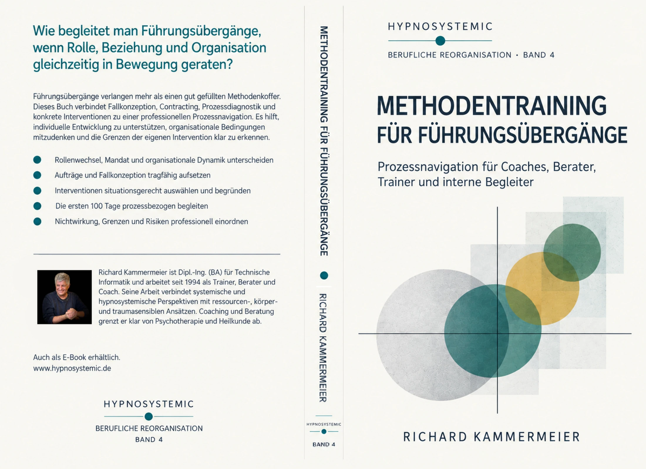 Methodentraining für Führungsübergänge – vollständiger Buchumschlag